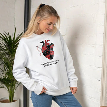 Mama Mends My Heart Sweatshirt – Meaningful & Cozy Gift for Mom