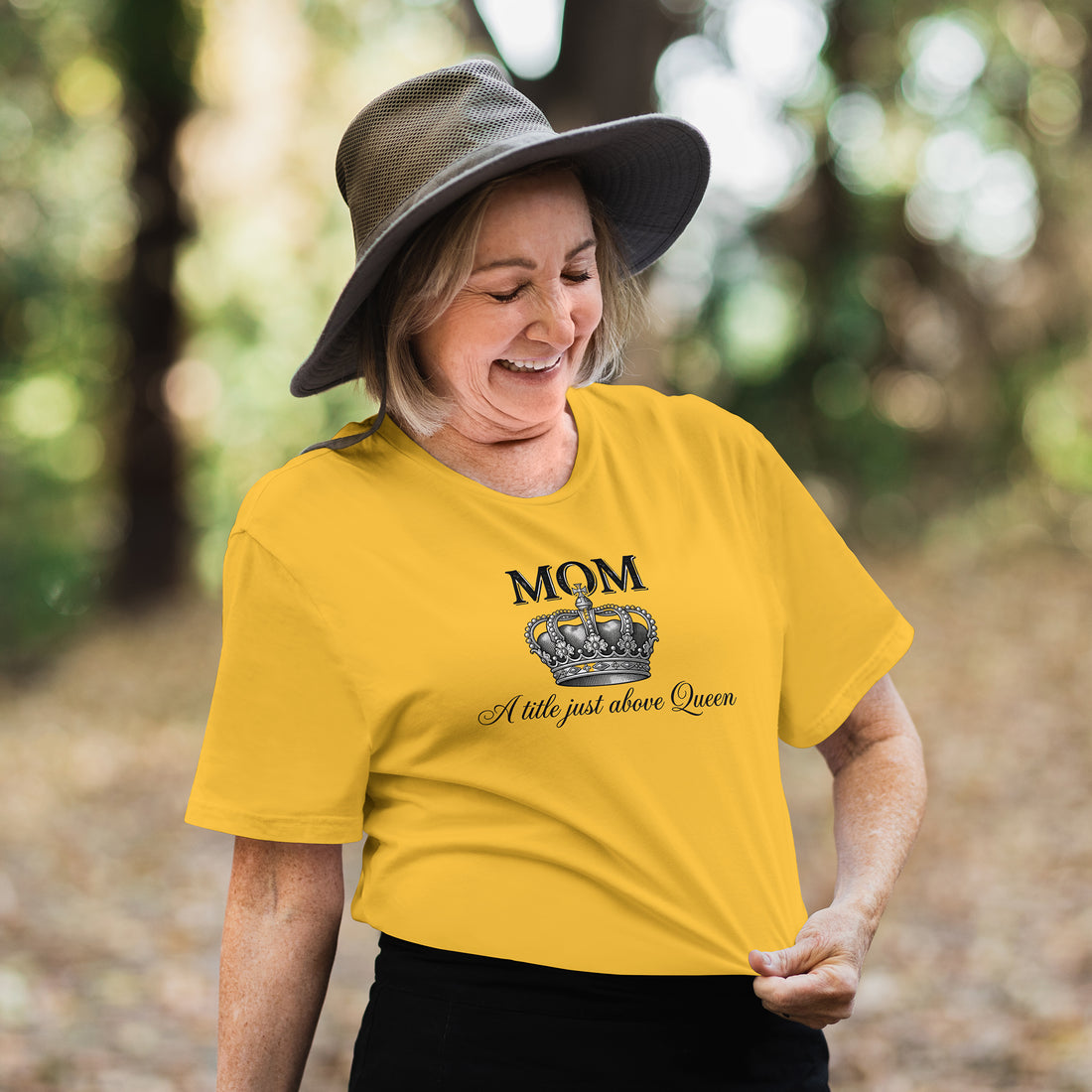 Mom A Title Just Above Queen T-Shirt – Elegant Mother’s Day Gift