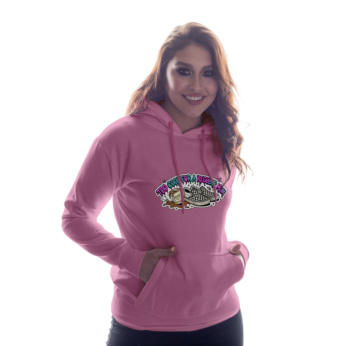 Too Cool For A Regular Mom Hoodie – Trendy Funny Mom Gift