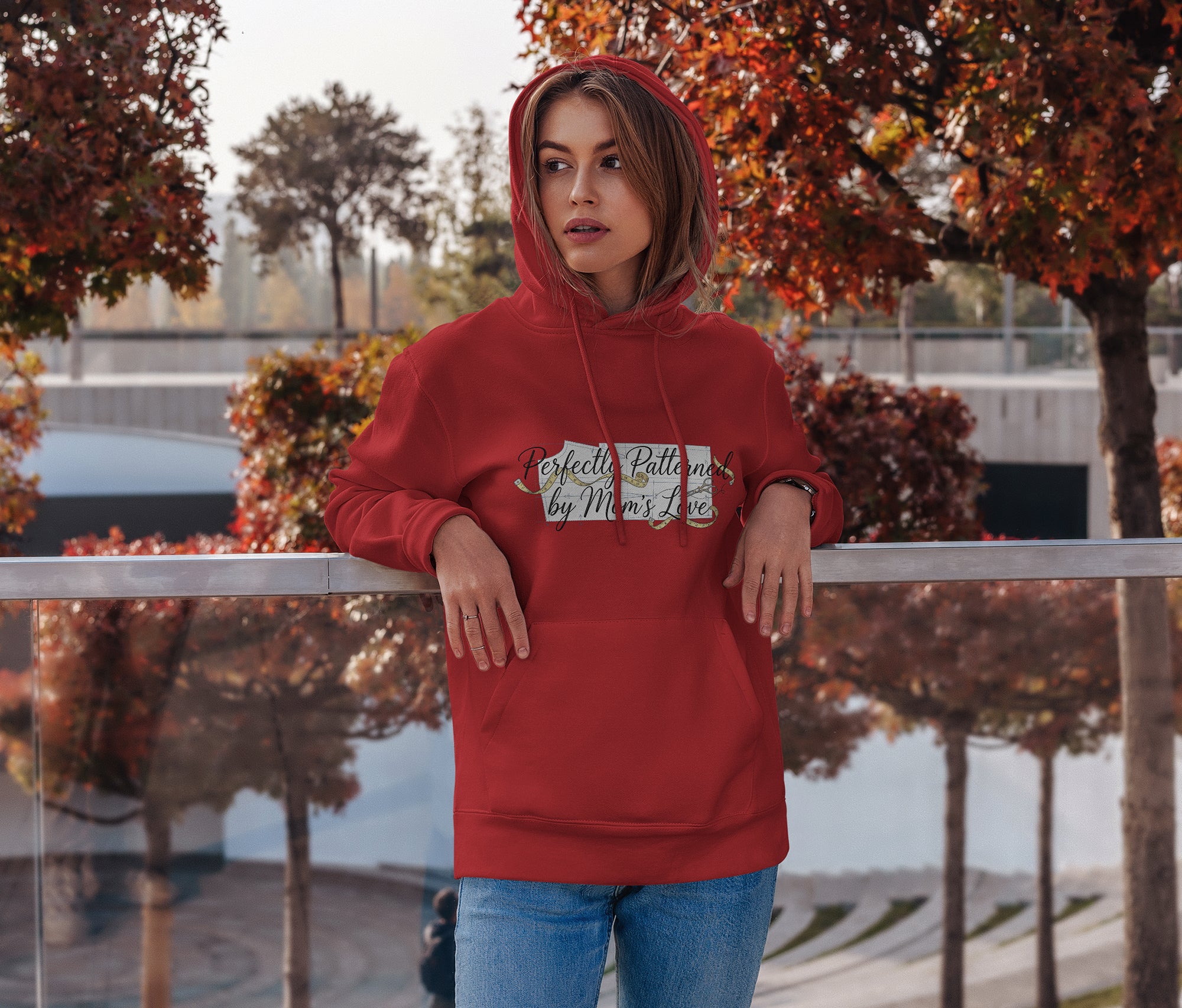 Perfectly Patterned by Mom’s Love Hoodie – Crafty Mom Gift