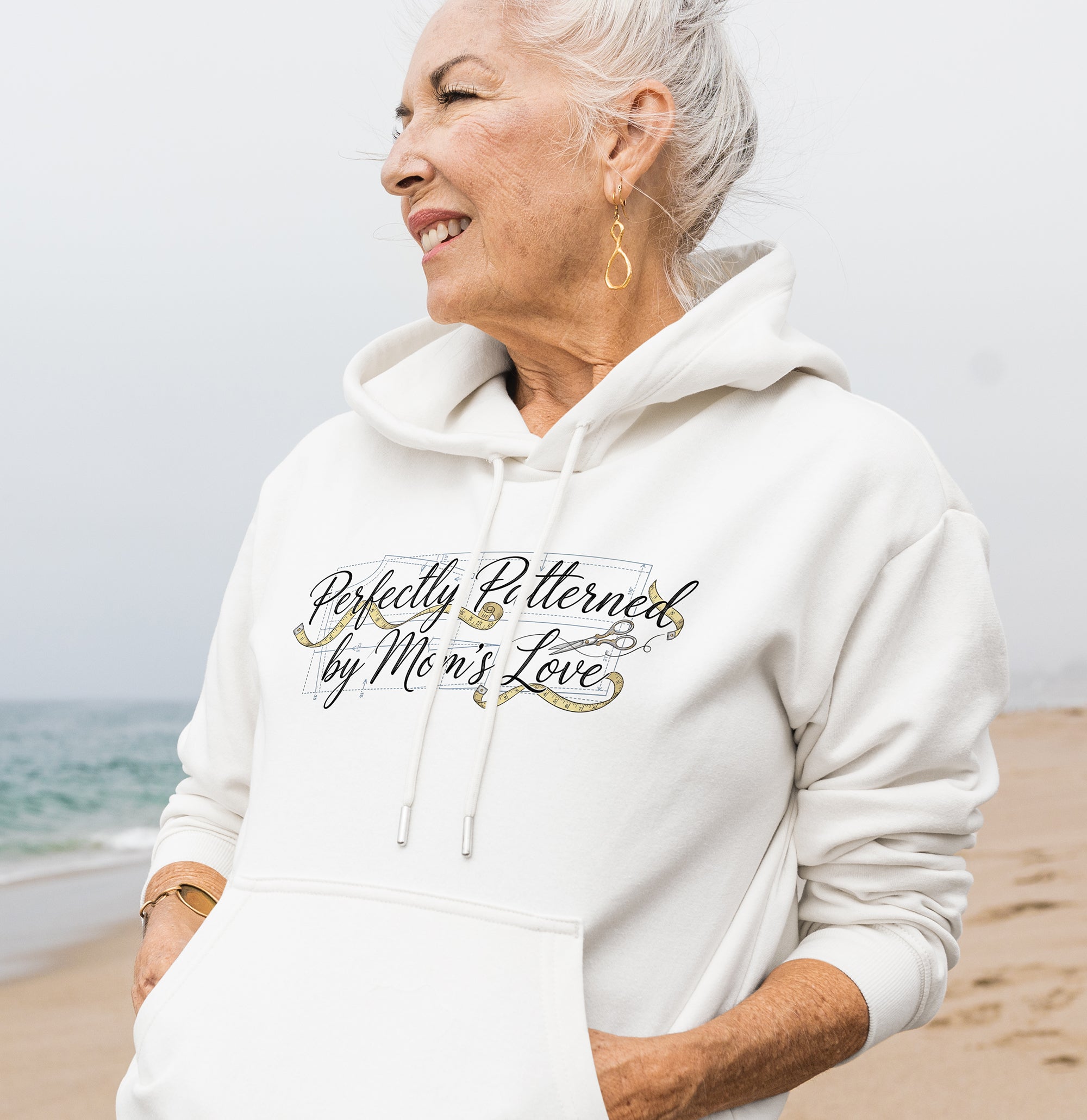Perfectly Patterned by Mom’s Love Hoodie – Crafty Mom Gift