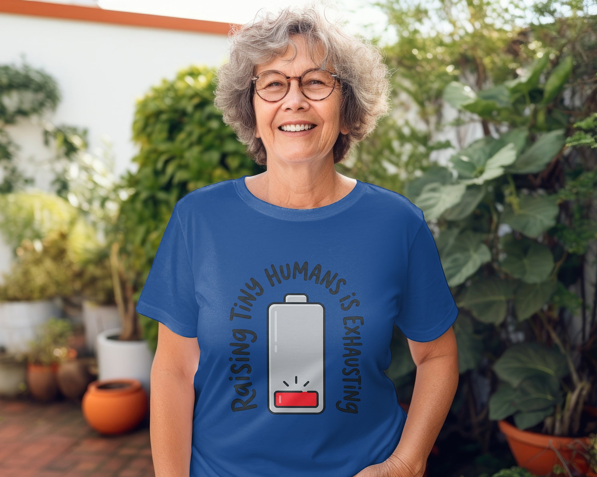 Raising Tiny Humans Is Exhausting T-Shirt – Funny Mom Life Gift