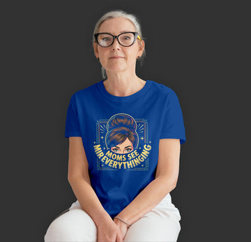 Mom Sees Everything Graphic T-Shirt – Funny Mom Life Gift