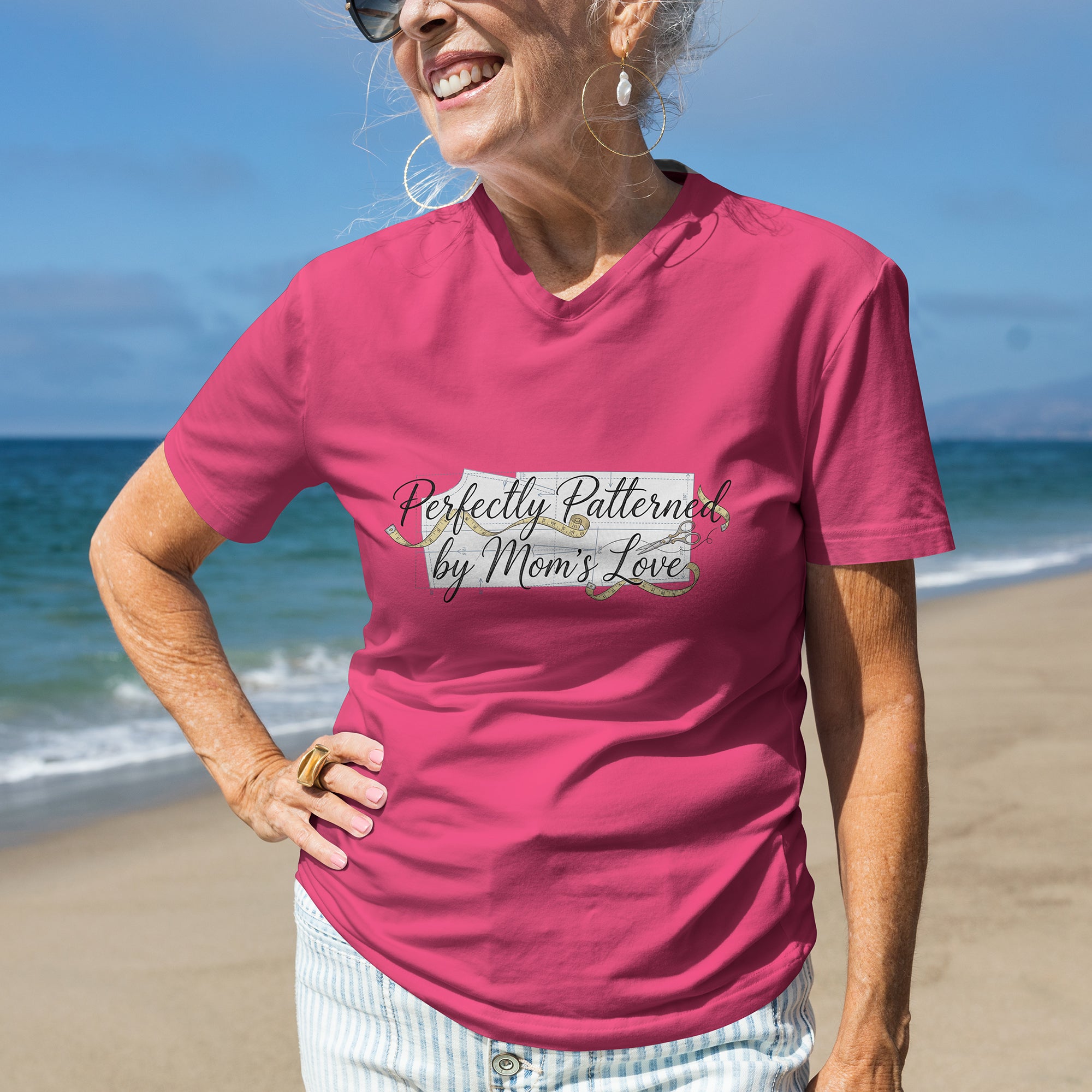 Perfectly Patterned by Mom’s Love T-Shirt – Sewing Mom Gift