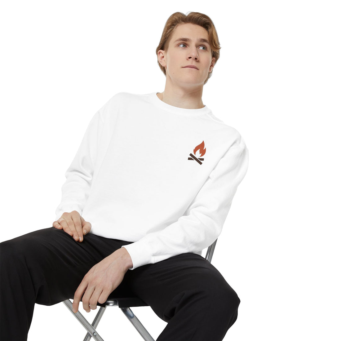 Campfire Chest Emblem Sweatshirt
